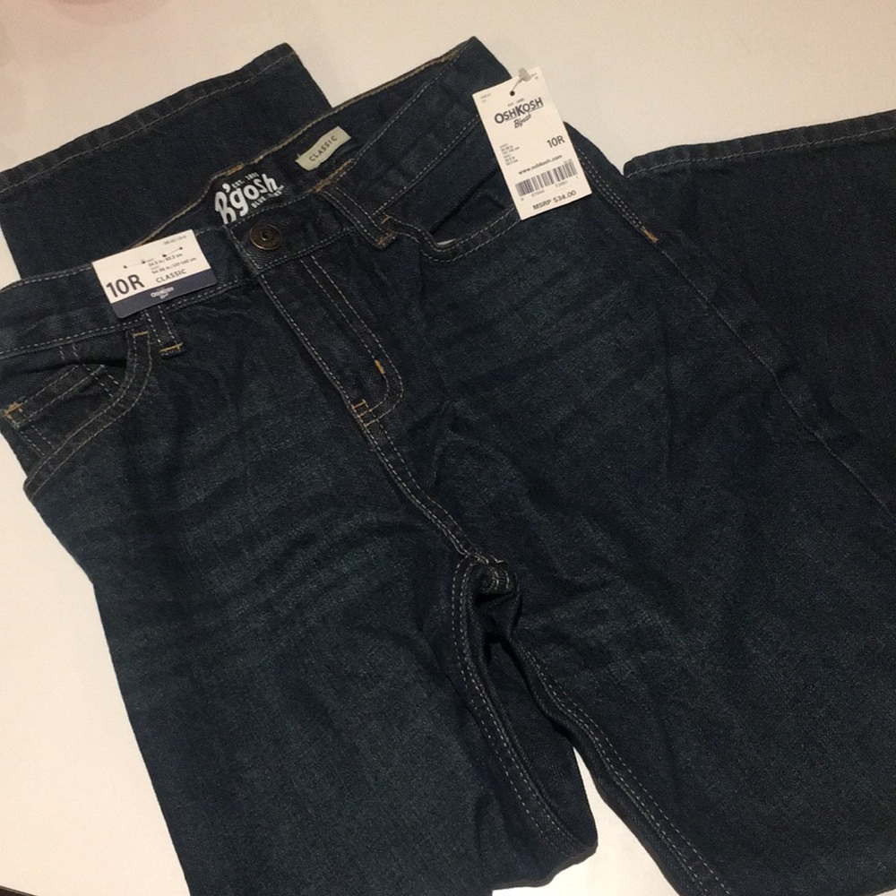NEW NEVER WORN Boy’s OshKosh 10R jeans with tags!